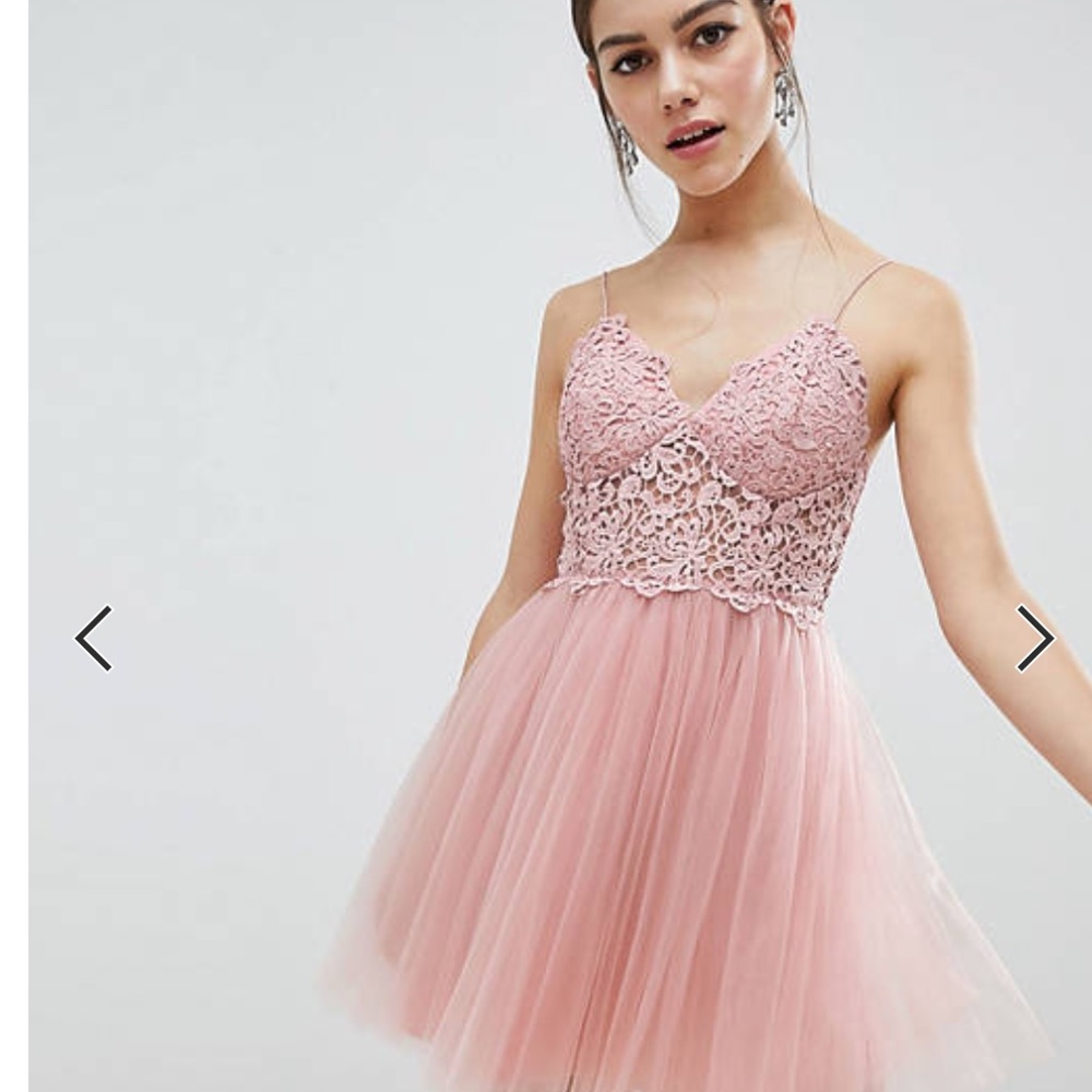 ASOS DESIGN Petite It’s your BarbieCore moment mini dress 💕